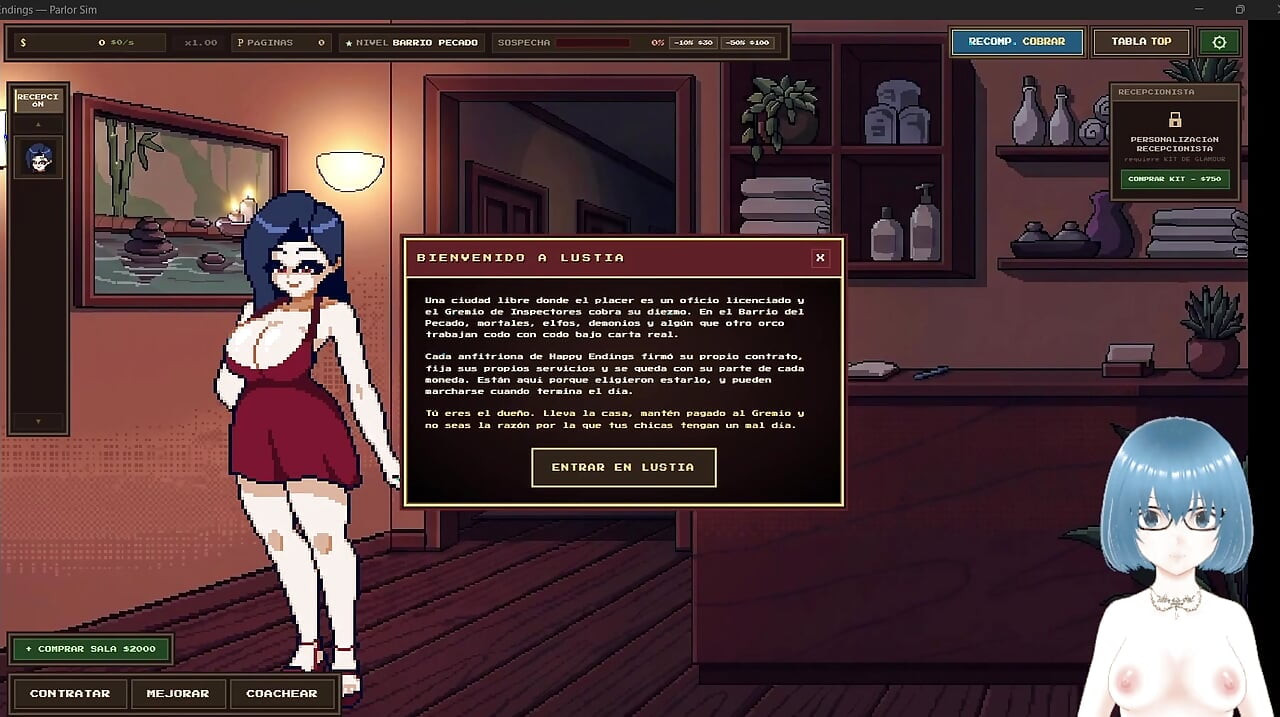 Happy Endings Demo Vtuber Gameplay 1
