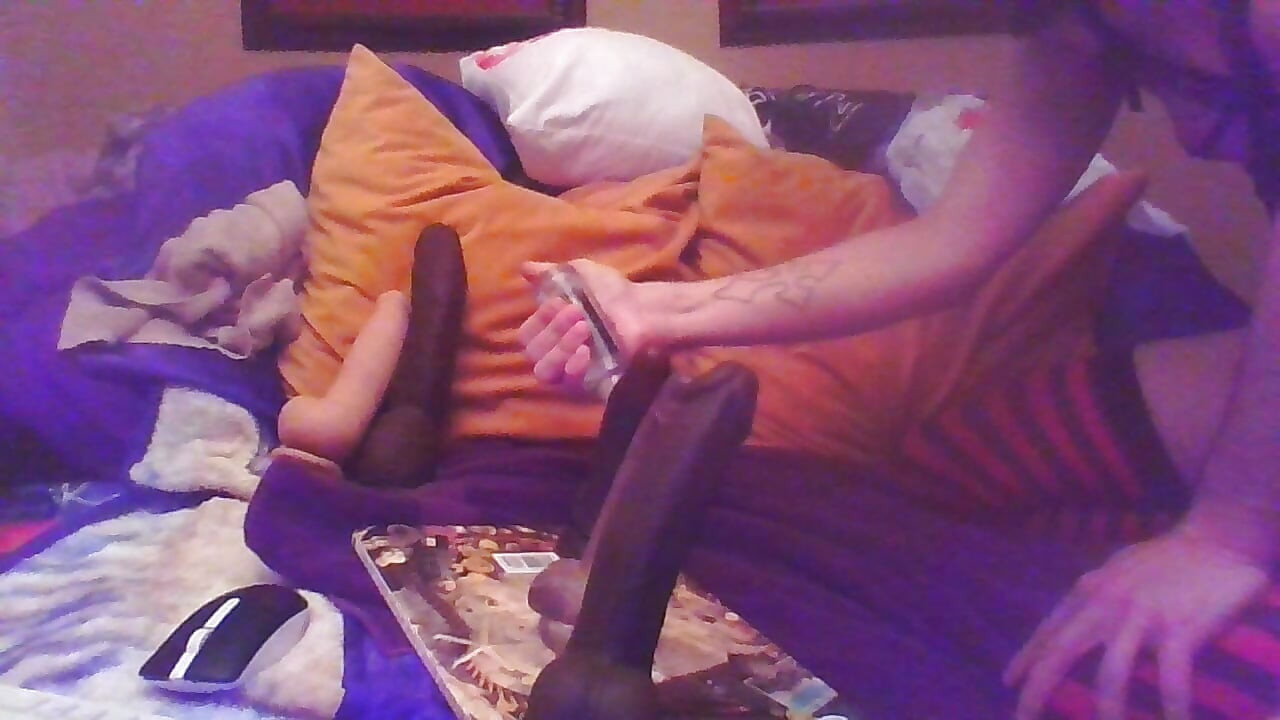 CUM WITH A BLACK DICK IN MY ASS & THEN ILL LICK IT ALL UP