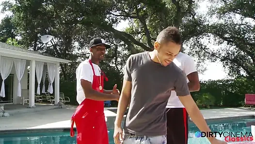 Cookout becomes wild ebony orgy