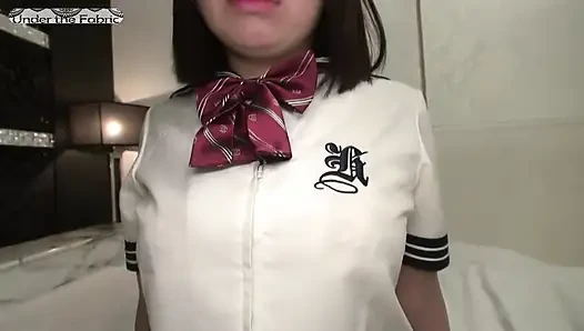 G-cup doppelgänger schönheit - uniform hotel date wird intim