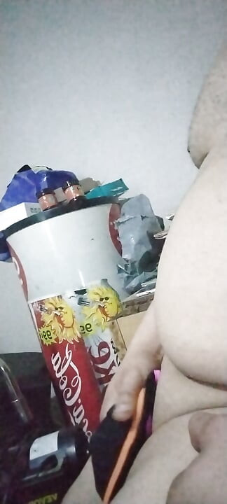 Comforting my virgin penis with my ex-girlfriend's panties