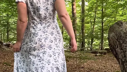 Almost Caught: Public Lake Fuck, Handjob & Outdoor Piss