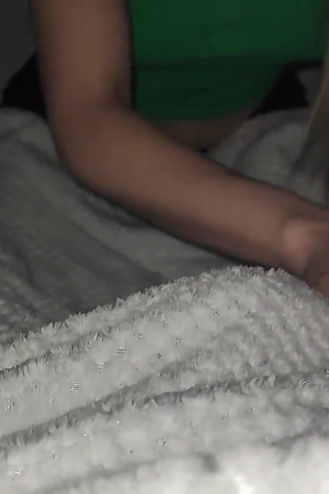 I Get Into My Stepbrother's Bed to Fuck Him!