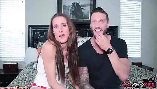 Naughty MILF Sofie Marie Cuckolds Husband With Hung Stud