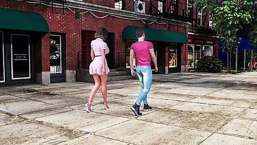 MILFs of Sunville by L7team - Almost Expelled From College, Stepaunty Daisy Knows How to Cheer Him up 70