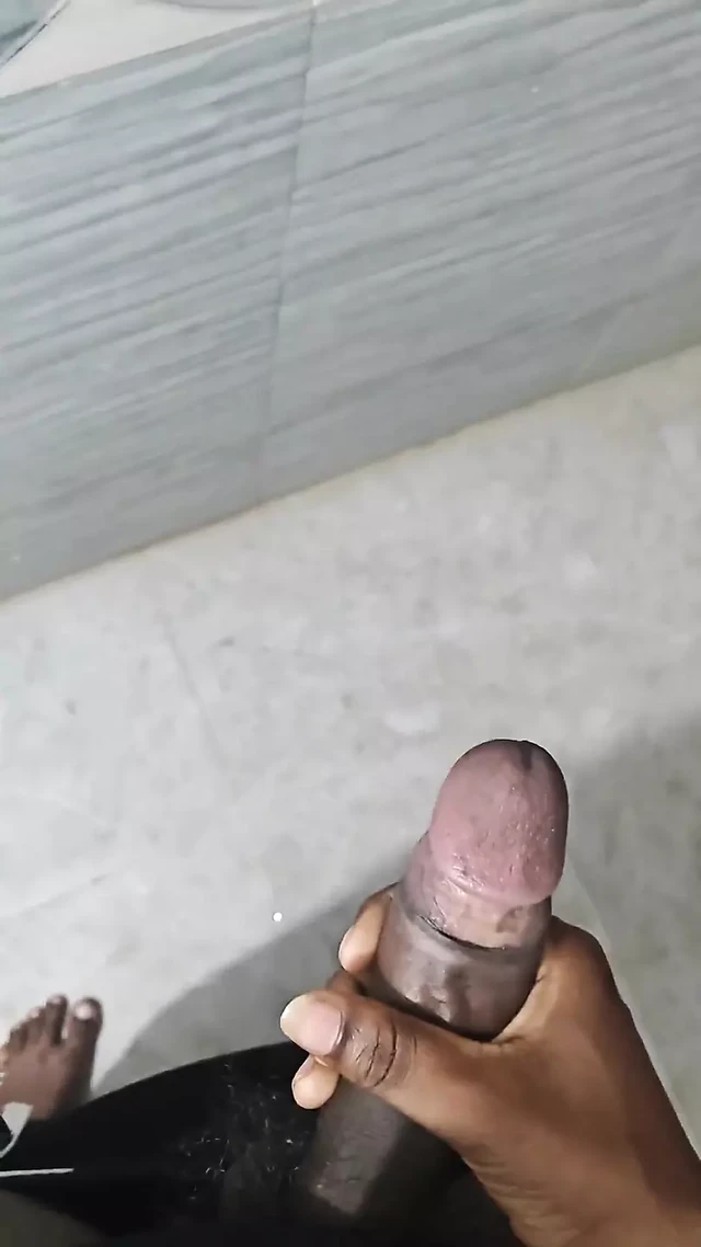 Boy Masterbating Using Hands