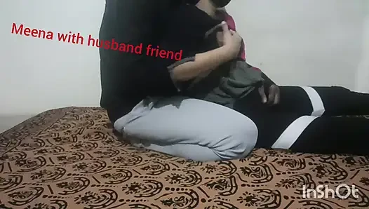 Meena Bhabhi Enjoying Romantice Sex with Husband Friend