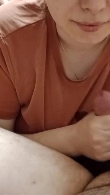 Powerful moment from "Sexy MILF sucked a beautiful dick"
