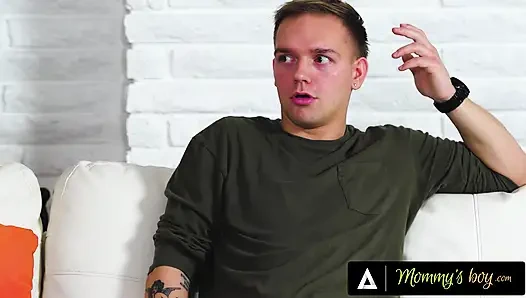 MOMMY'S BOY - Hot MILF Jessica Ryan Offers Her Sweet Pussy To Teen As An Apology