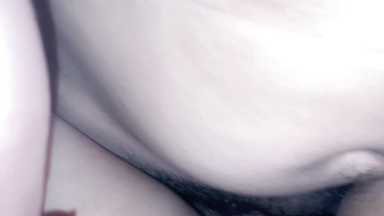 cumshot on big tits step sister's pussy
