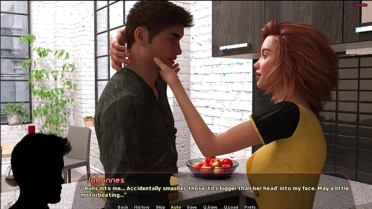 Haley Story #5 - Johannes tried to play with Haley's pussy
