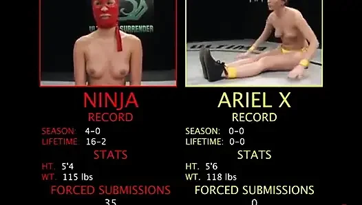 The Ninja (16-2) Ariel X (0-0)