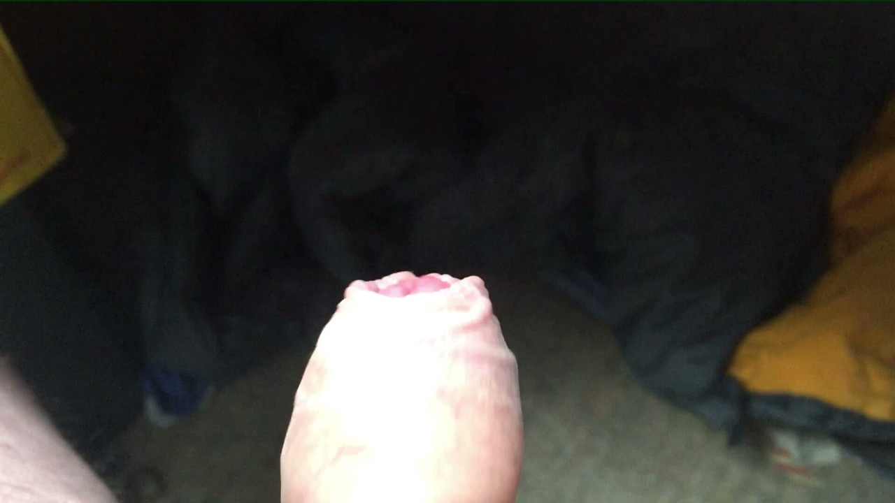 small uncut cock precum