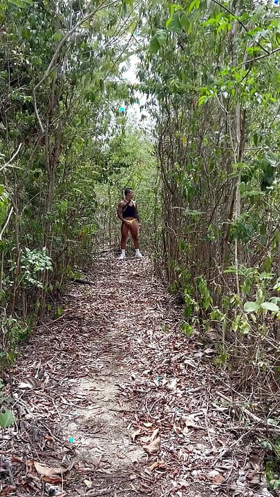 Hiking in the Wood and Abandoned Park Jerking off Until Cum Ortizjona / Jona Ortiz