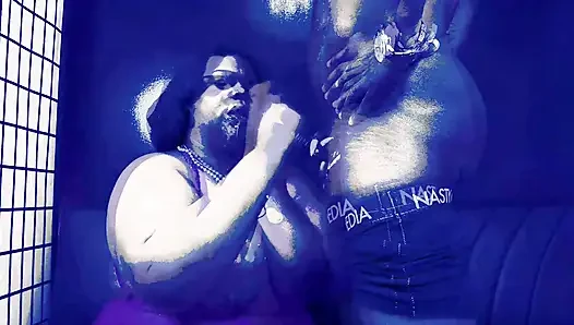 Bts Queen Simone Sucks a Load Out D Ruff