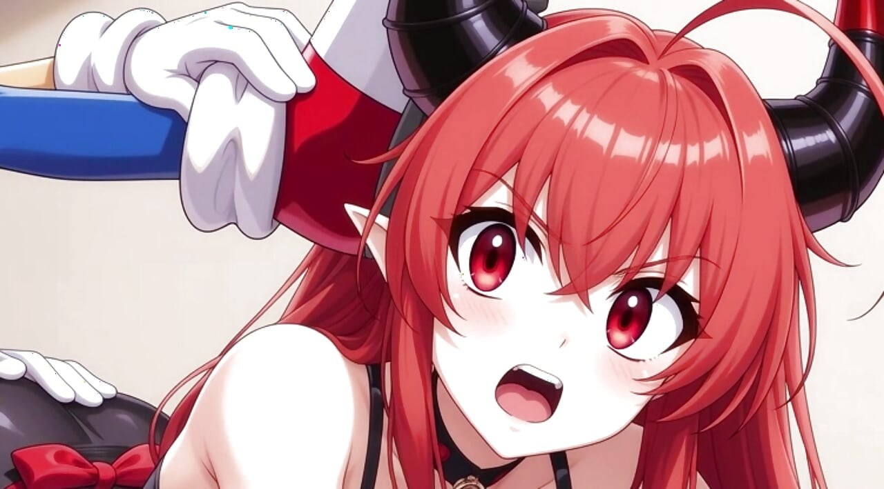 動漫女孩和聲波幻想動畫