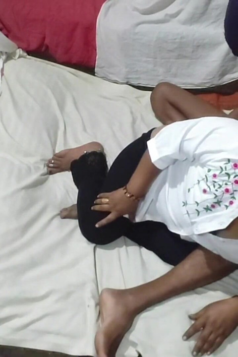 Desi Girl Friend Masti on the Bed