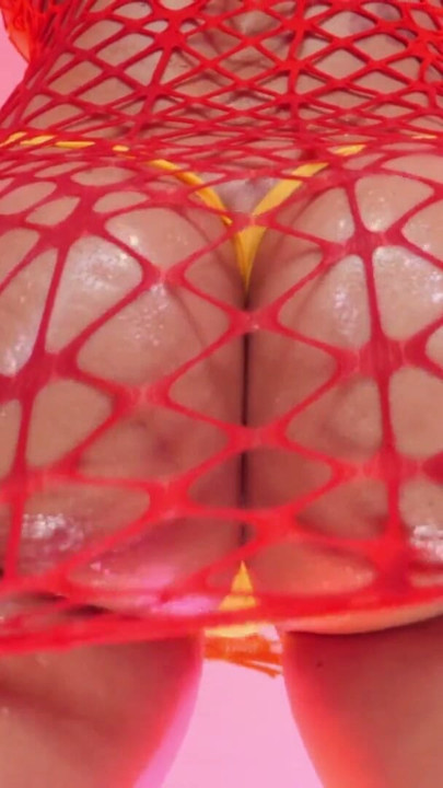 More Gooner Ass Fuel- Ebony Femdom Goddess Rosie Reed Oily Ass Worship For Addicted Gooners Fishnets Thongs Lingerie | Clip 1