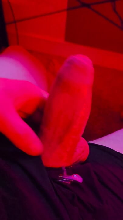 我撸管直到我完成。