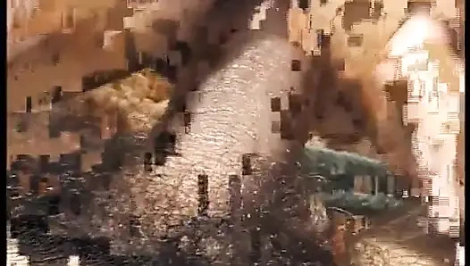 Чернокожую крошку из Германии трахнули на пляже