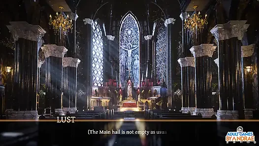 Sisters in Sin Gameplay Part 12 – Lust Performs the Sexual Ritual with Esther in the Library