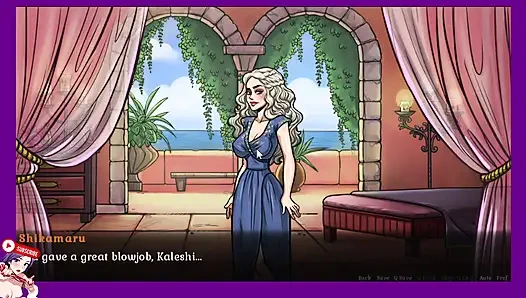 Daenerys blindfolded. We play while on his knees EP 5