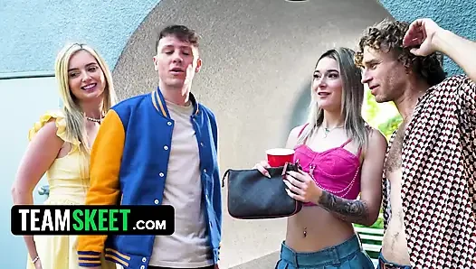 Çifte dp frat parti frat fraser - Julia'nın vahşi gecesi