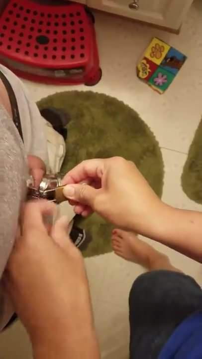 sissy in chastity