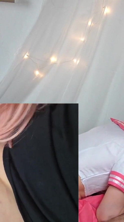 Cute Astolfo Femboy Slut sucking Daddys Cock - NagisaIf | Clip 1