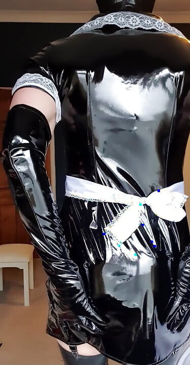 Pvc / latex städerska