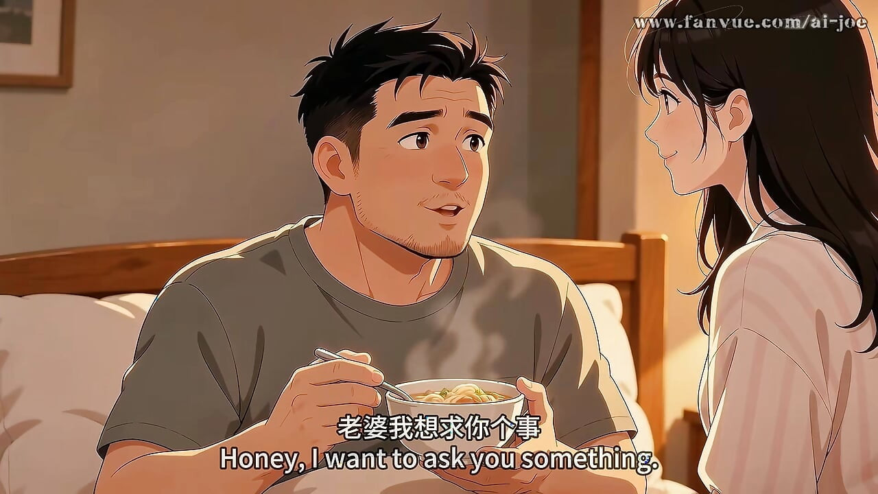 In front of my brother's prese, My sister-in-law actually did such a thing to me. just too exciting. Episode 3 AI-generated