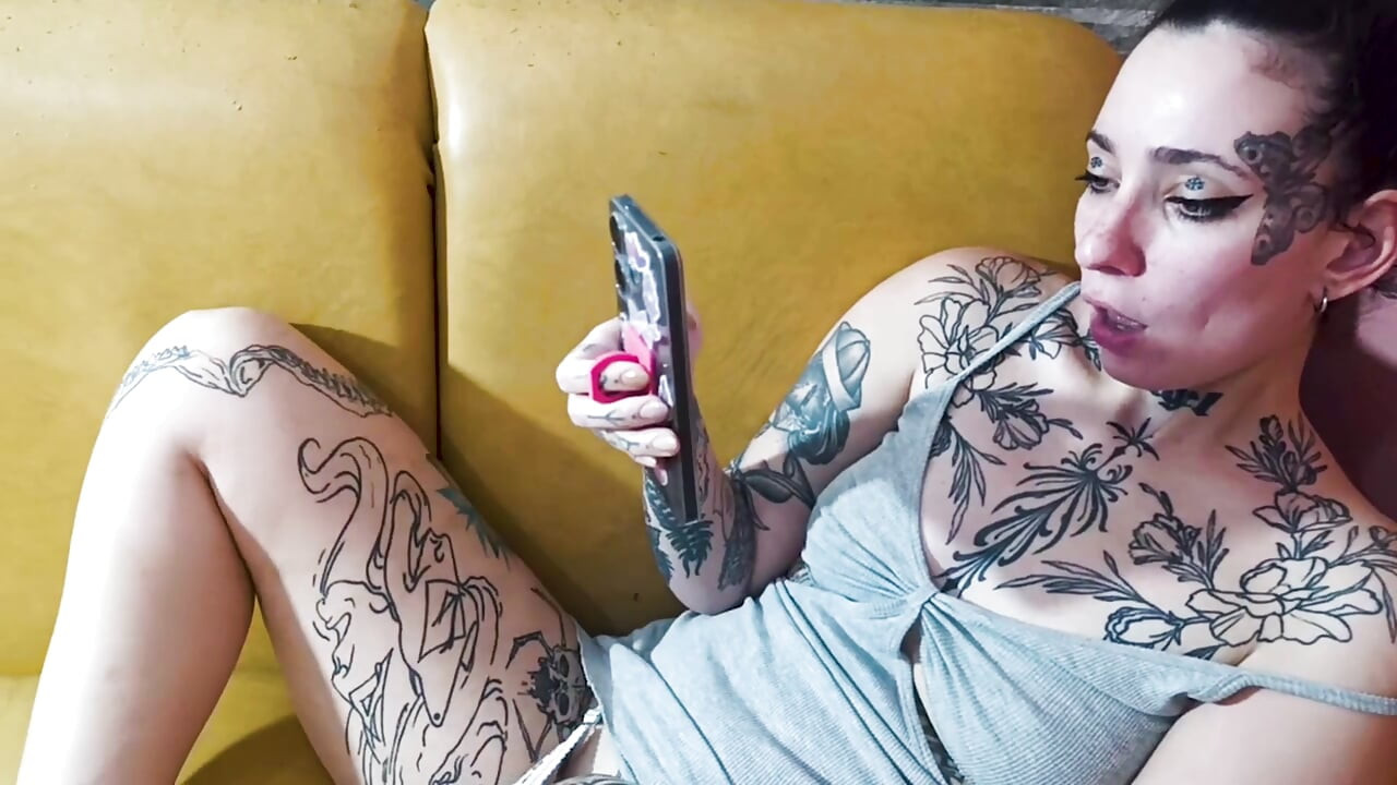 He Finds Me Masturbating and Offers to Record a Super Hardcore Blowjob.