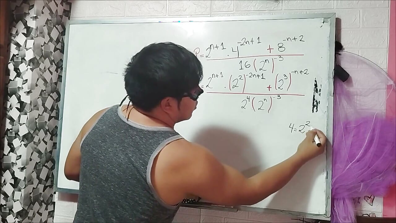 22 代数:指数の法則 - 因数分解と簡略化