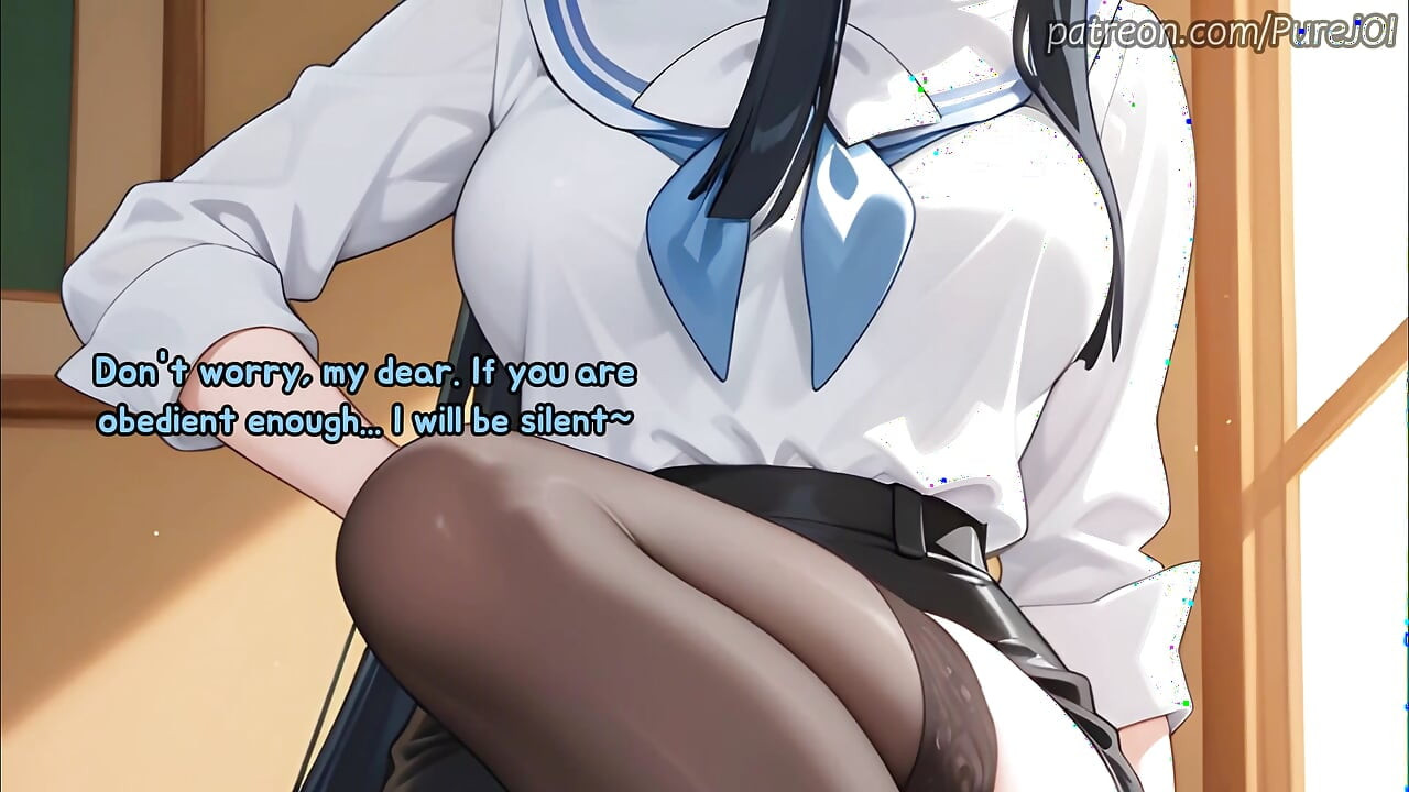 Satsuki shapes her student into something useful (Edging JOI)