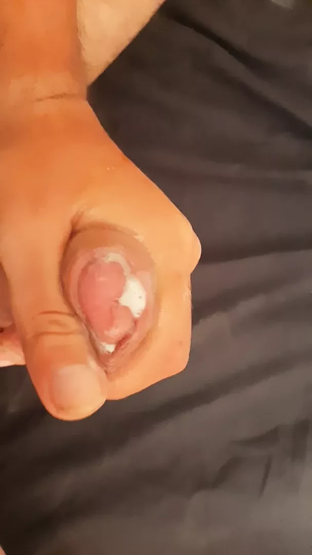 big dick three cumshot, with a lot of milk.