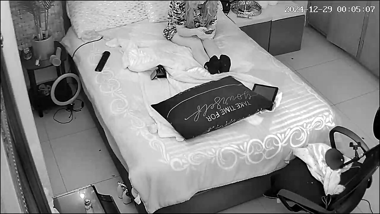 I'm alone in my room