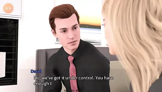 Mükemmel bir evlilik #8 Chris ve Anne yataktayken sohbet edin.