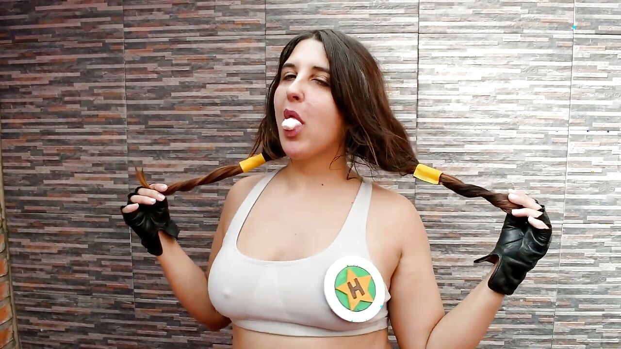 Videl Blows Bubblegum to Increase Your Zenkai Power - Bunny Looner