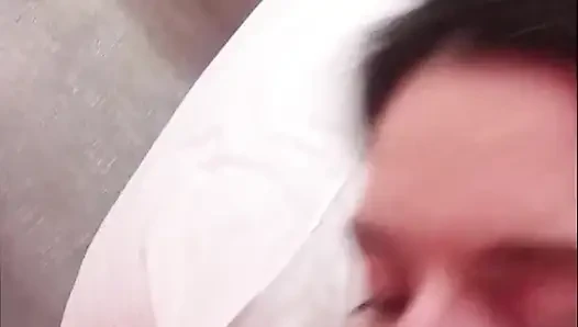 BDSM Hotel, Fuck Machine, Bondage, Sperm on Face