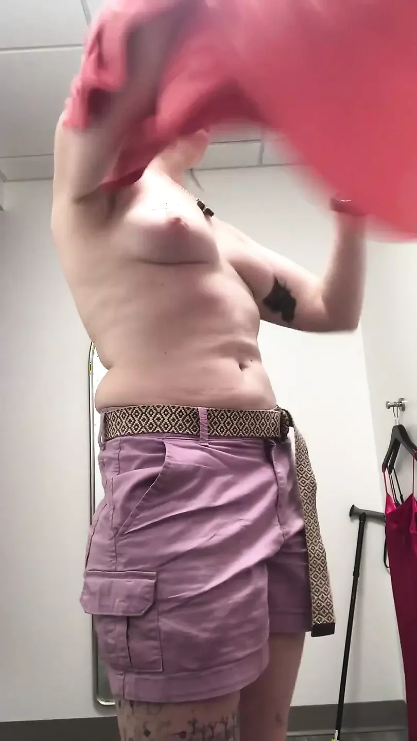 Got Stuck in a Sexy Sequin Dress Whilst Trying on Clothes in Las Vegas