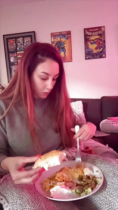 Cooking and Eating on Camera