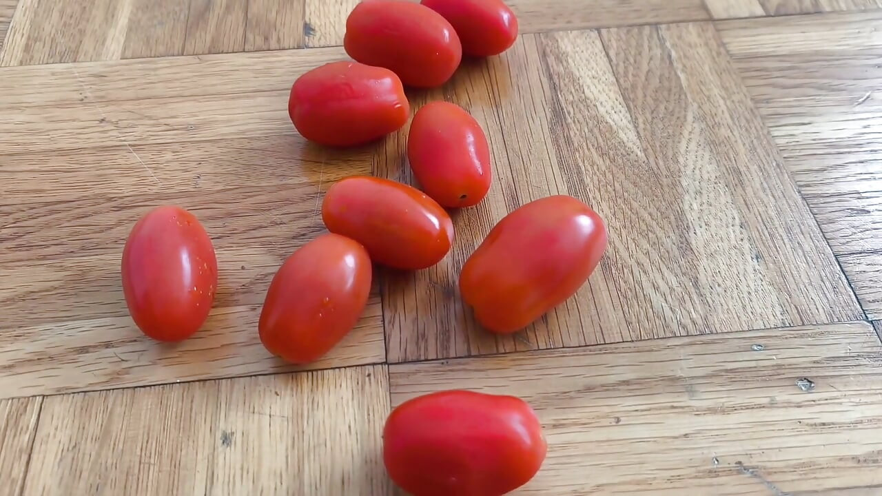 Huge Legs Vs. Cherry Tomatoes