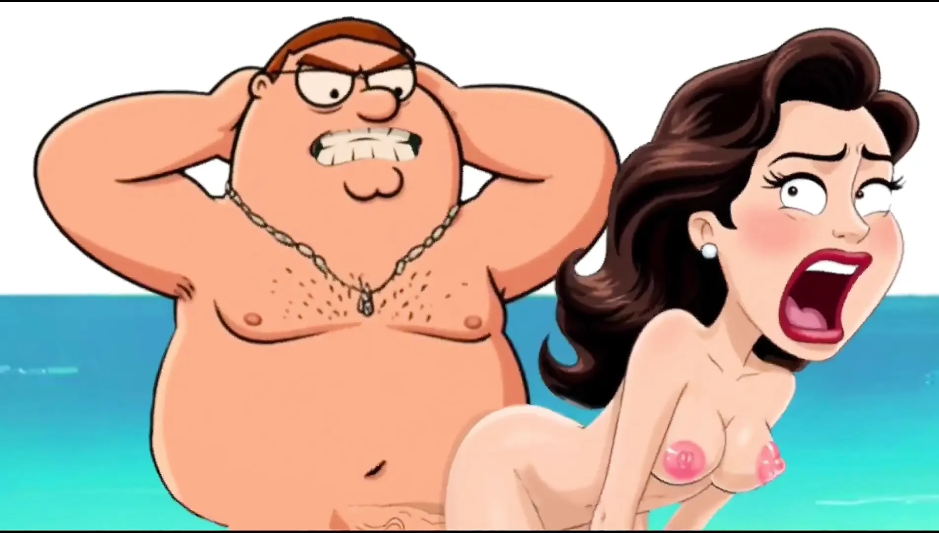 Loco compilación animación MILF. Dibujos animados para adultos