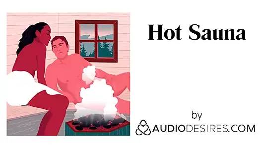 Gorący seks w saunie (audio porno dla kobiet, erotyczne audio, seksowne asmr