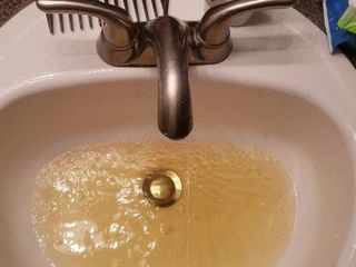 Sink piss and cum