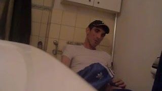 wanking in bathroom of the grandfather 2
