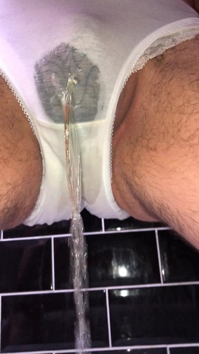 Panty pissing