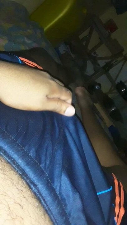Indian boy play with penis