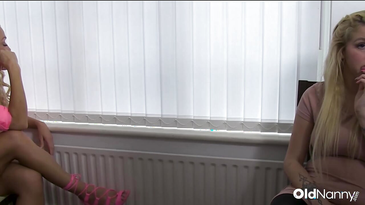 OldNanny - Blonde Mature Doctor And Two Sexy Blondes In Erotic Threesome