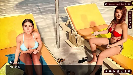 Whispers of Desire - Faithfull Path 10 Sarah Looks Amazing in Her 2 Piece Bikini